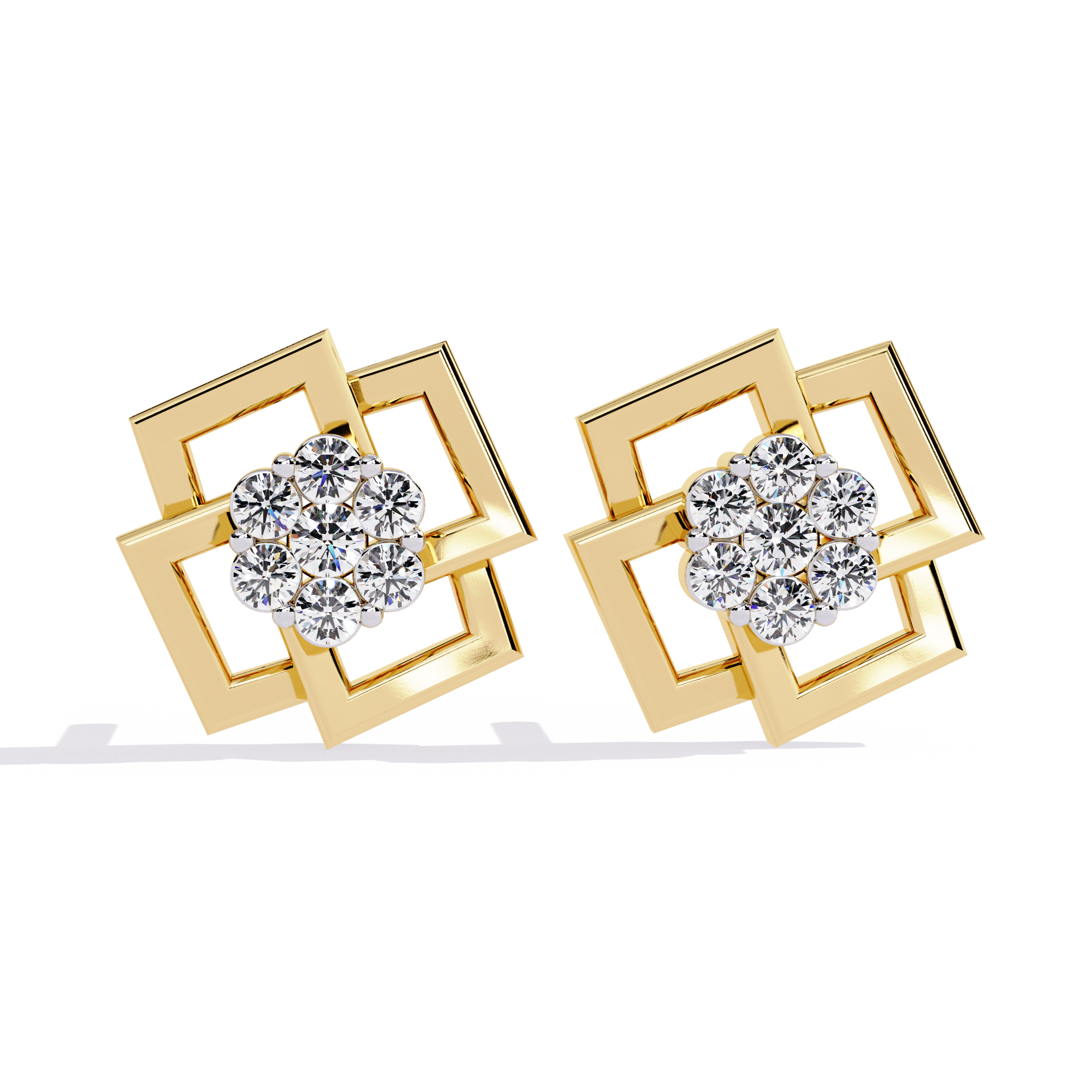 Solitairekart 0.21ct Natural Diamond Earrings
